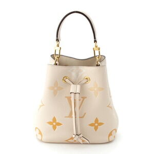 Louis Vuitton NeoNoe Empreinte Shoulder Bag Creme Cream Saffron Beige